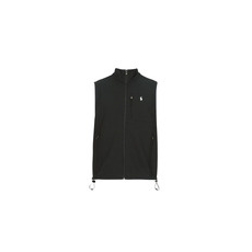 Polo Ralph Lauren Pulóverek SWEATSHIRT ZIPPE SANS MANCHES EN DOUBLE KNIT TECH Fekete EU S