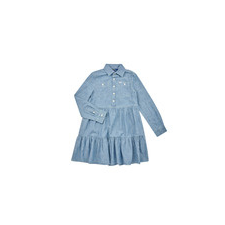 Polo Ralph Lauren Rövid ruhák SHIRTDRESS-DRESSES-DAY DRESS Kék 14 éves lányka ruha