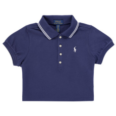 Polo Ralph Lauren Rövid ujjú galléros pólók CROP POLO-KNIT SHIRTS-POLO SHIRT Tengerész 8 / 10 Jahre