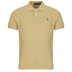 Polo Ralph Lauren Rövid ujjú galléros pólók POLO AJUSTE DROIT EN COTON BASIC MESH Bézs EU XL