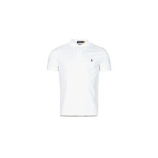 Polo Ralph Lauren Rövid ujjú galléros pólók POLO AJUSTE DROIT EN COTON BASIC MESH LOGO PONY PLAYER Fehér EU XL