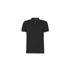 Polo Ralph Lauren Rövid ujjú galléros pólók POLO AJUSTE DROIT EN COTON BASIC MESH LOGO PONY PLAYER Fekete EU XXL