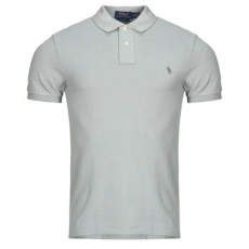 Polo Ralph Lauren Rövid ujjú galléros pólók POLO AJUSTE SLIM FIT EN COTON BASIC MESH Szürke EU S