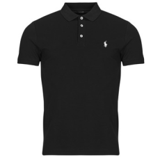 Polo Ralph Lauren Rövid ujjú galléros pólók POLO AJUSTE SLIM FIT EN COTON STRETCH MESH Fekete EU XXL