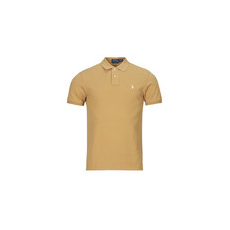 Polo Ralph Lauren Rövid ujjú galléros pólók POLO COUPE DROITE EN COTON BASIC MESH Bézs EU L