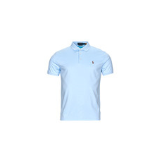 Polo Ralph Lauren Rövid ujjú galléros pólók POLO COUPE DROITE EN PIMA COTON Kék EU M