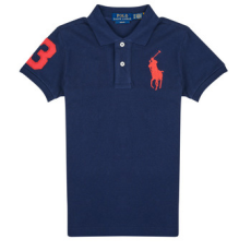 Polo Ralph Lauren Rövid ujjú galléros pólók SLIM POLO Tengerész 18 / 20 Jahre