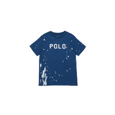 Polo Ralph Lauren Rövid ujjú pólók GRAPHIC TEE2-KNIT SHIRTS-T-SHIRT Tengerész 10 / 12 Jahre