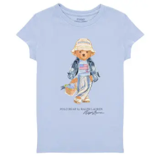 Polo Ralph Lauren Rövid ujjú pólók KNIT-T-SHIRT Kék 5 éves gyerek póló