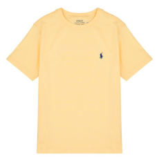 Polo Ralph Lauren Rövid ujjú pólók SS CN-TOPS-T-SHIRT Citromsárga 14 / 16 Jahre