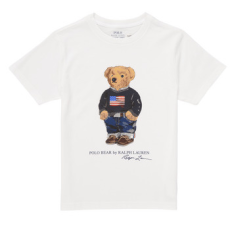 Polo Ralph Lauren Rövid ujjú pólók SS CN-TOPS-T-SHIRT Fehér 18 / 20 Jahre