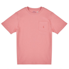 Polo Ralph Lauren Rövid ujjú pólók SS POCKET TEE Rózsaszín 14 / 16 Jahre
