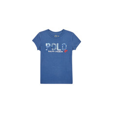 Polo Ralph Lauren Rövid ujjú pólók SS POLO TEE-KNIT SHIRTS-T-SHIRT Kék 8 / 10 Jahre