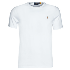 Polo Ralph Lauren Rövid ujjú pólók T-SHIRT AJUSTE COL ROND EN PIMA COTON LOGO PONY PLAYER MULTICOLO Fehér EU XXL
