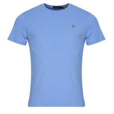 Polo Ralph Lauren Rövid ujjú pólók T-SHIRT AJUSTE EN PIMA COTON Kék EU L