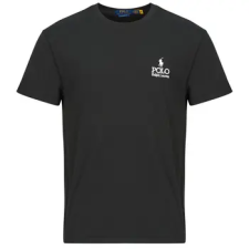 Polo Ralph Lauren Rövid ujjú pólók T-SHIRT MULTILOGOS BRODES Fekete EU XL férfi póló