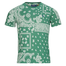 Polo Ralph Lauren Rövid ujjú pólók TSHIRT IMPRIME BANDANA Zöld EU M férfi póló