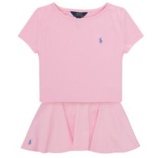 Polo Ralph Lauren Ruhák SSPONTSCTRST-SETS-SKIRT SET Rózsaszín 7 Jahre női edzőruha