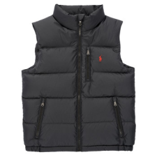 Polo Ralph Lauren Steppelt kabátok DOWN VEST-OUTERWEAR-VEST Fekete 14 / 16 Jahre gyerek kabát, dzseki