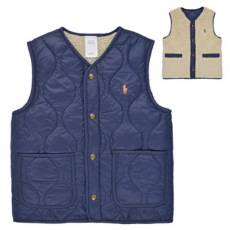 Polo Ralph Lauren Steppelt kabátok REV HARTLAND-OUTERWEAR-VEST Tengerész 14 / 16 Jahre