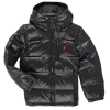 Polo Ralph Lauren Steppelt kabátok  WOVEN-BOMBER-JACKET Fekete 10 / 12 Jahre