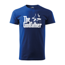  Póló The Godfather  mintával Kék 3XL egyedi ajándék