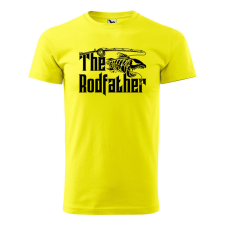 Póló The rodfather mintával - Sárga XL méretben ajándéktárgy