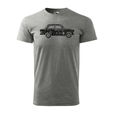  Póló Trabant mintával - Szürke XXXL méretben ajándéktárgy