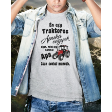  Póló traktorosoknak - Póló traktoros apáknak