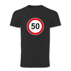 polofun.hu 50. születésnap, KRESZ tábla