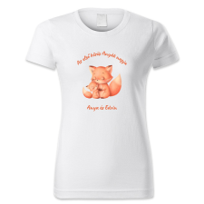 polofun.hu Az első közös anyák napja… (rókás) női póló