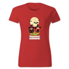 polofun.hu Best witches, Mira és Hanna, Halloween női póló