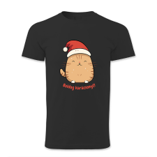 polofun.hu Boldog Karácsonyt, Cicás, Karácsony férfi póló
