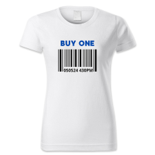 polofun.hu Buy one, barcode női póló