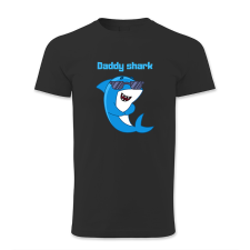 polofun.hu Daddy shark férfi póló