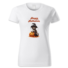 polofun.hu Happy Halloween, cica tökkel, Halloween