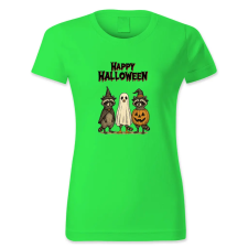 polofun.hu Happy Halloween, mosómacik, Halloween női póló