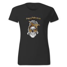 polofun.hu Happy Halloween, szemüveges fej, Halloween