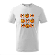 polofun.hu Happy Halloween, Tökfejes és masnis, Halloween gyerek póló