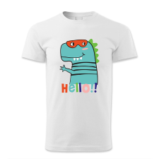 polofun.hu Helló dínó férfi póló