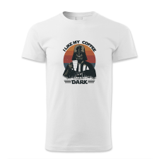 polofun.hu I like my coffe dark, Star Wars, Darth Vader férfi póló