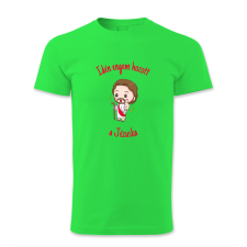 polofun.hu Idén engem hozott a Jézuska, figurás férfi póló