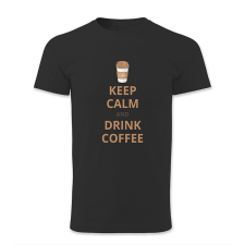 polofun.hu Keep calm and drink coffe férfi póló