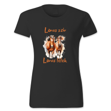 polofun.hu Lovas szív, lovas lélek női póló