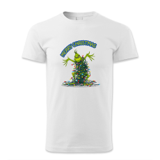 polofun.hu Merry Christmas, Grincs karácsonyfa díszekkel, Karácsony