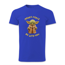 polofun.hu Merry force be with you, Star Wars, Yoda női póló