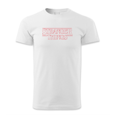 polofun.hu Stranger things, felirat férfi póló