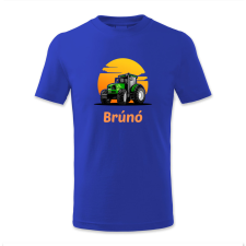 polofun.hu Traktor, Brúnó, zöld gyerek póló