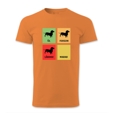 polofun.hu Ül, fekszik, lábhoz, marad! Tacskó/férfi