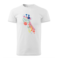 polofun.hu Zsiráf szíves szemüvegben férfi póló